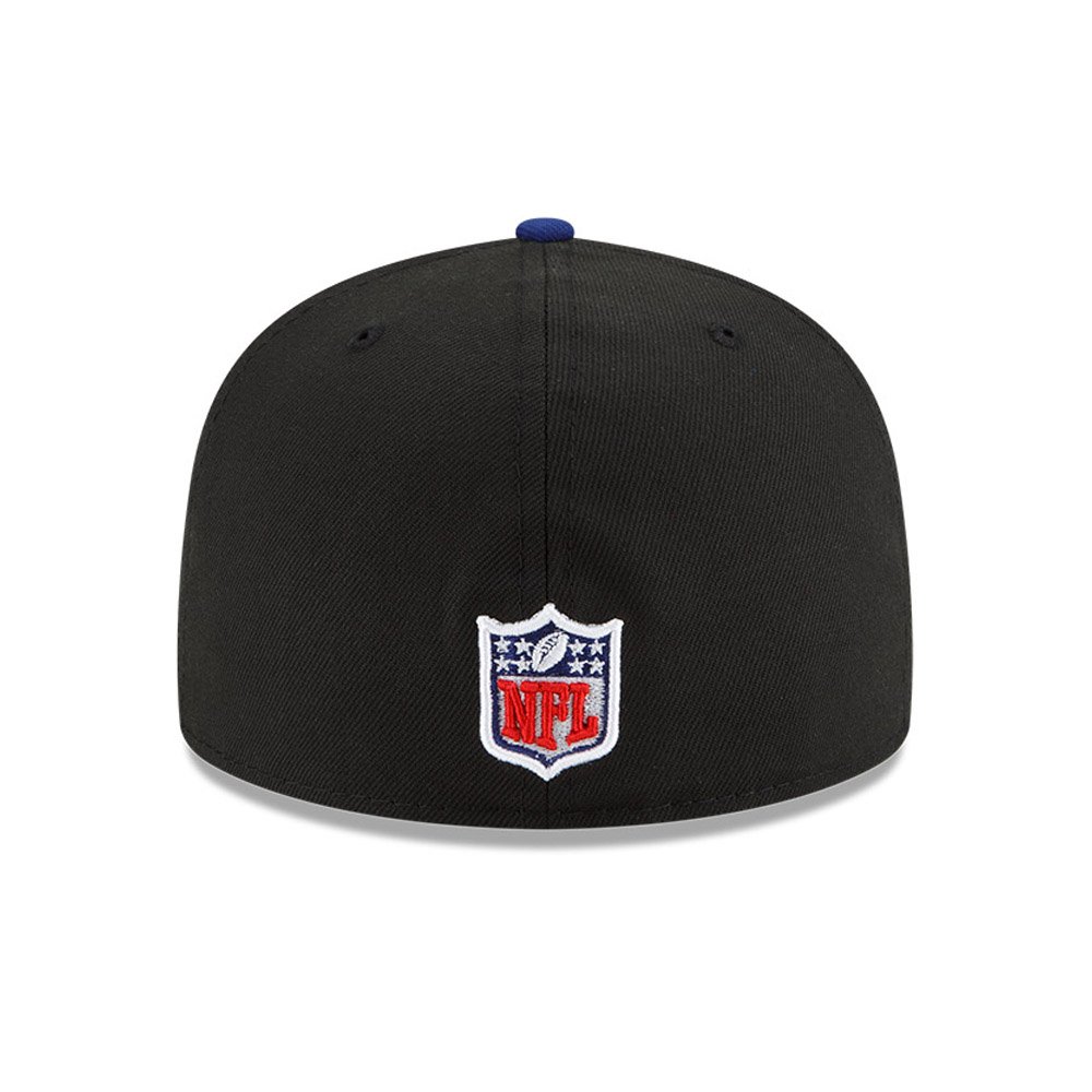 Schwarze NFL Logo NFL Draft 59FIFTY Fitted Cap