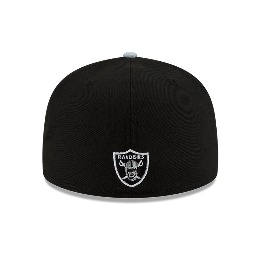 Cappellino 59FIFTY Fitted Las Vegas Raiders NFL Draft Nero