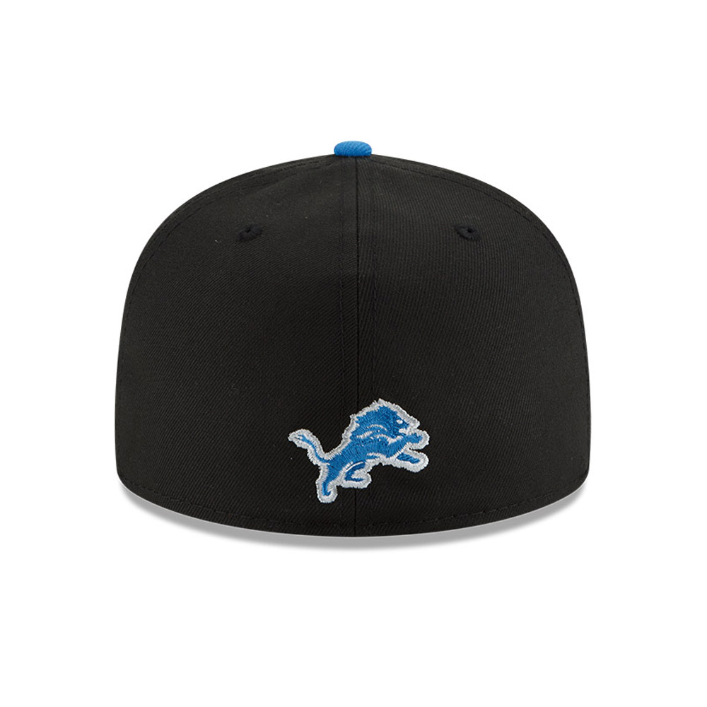Detroit Lions NFL Draft Black 59FIFTY Fitted Cap