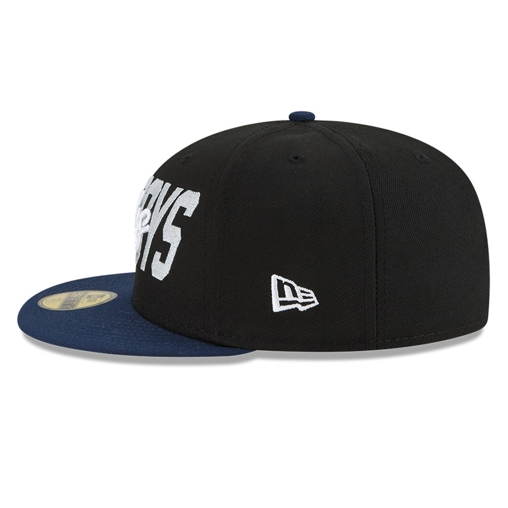 Gorra New Era Dallas Cowboys NFL 22 Draft Negro 59FIFTY Fitted