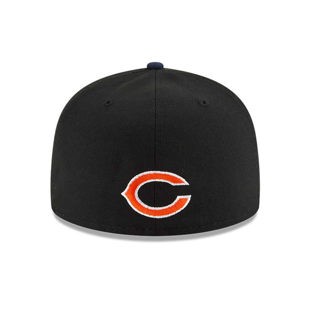 Chicago Bears NFL Draft Black 59FIFTY Fitted Cap