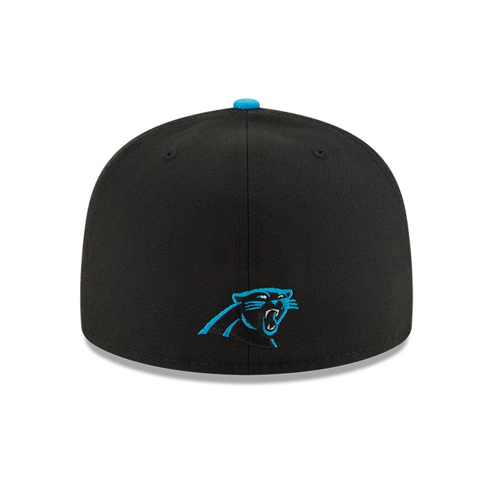 Carolina Panthers NFL Draft Black 59FIFTY Fitted Cap