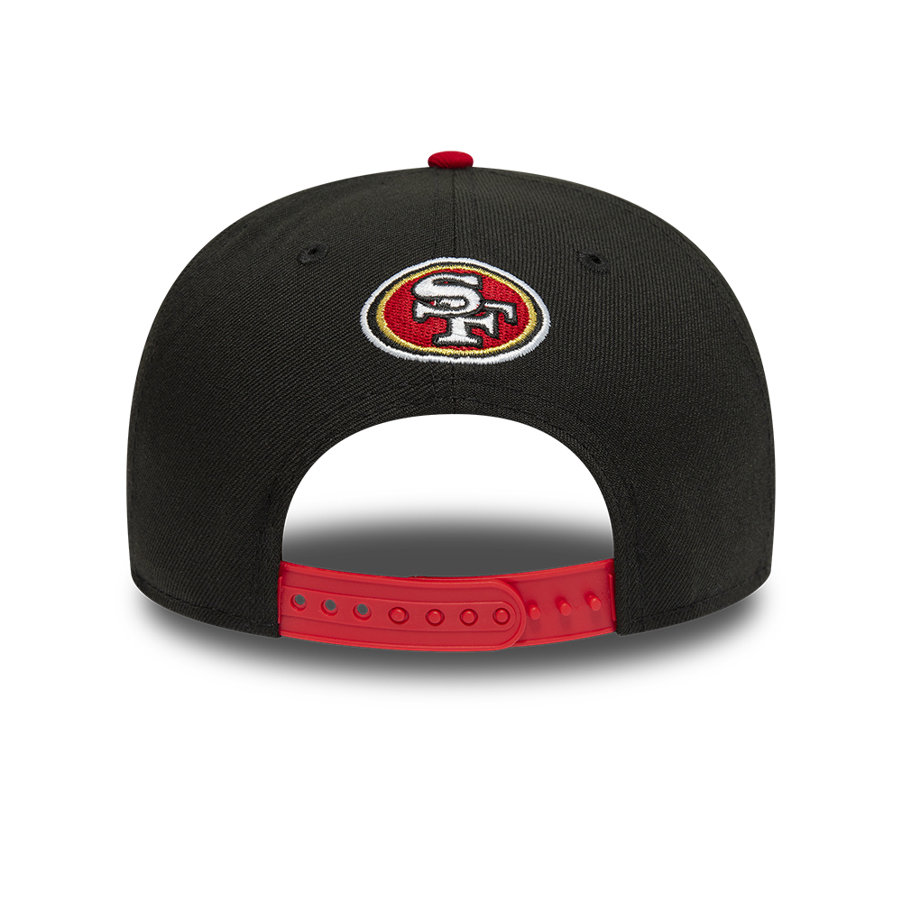 San Francisco 49ers NFL Draft Black 9FIFTY Snapback Cap