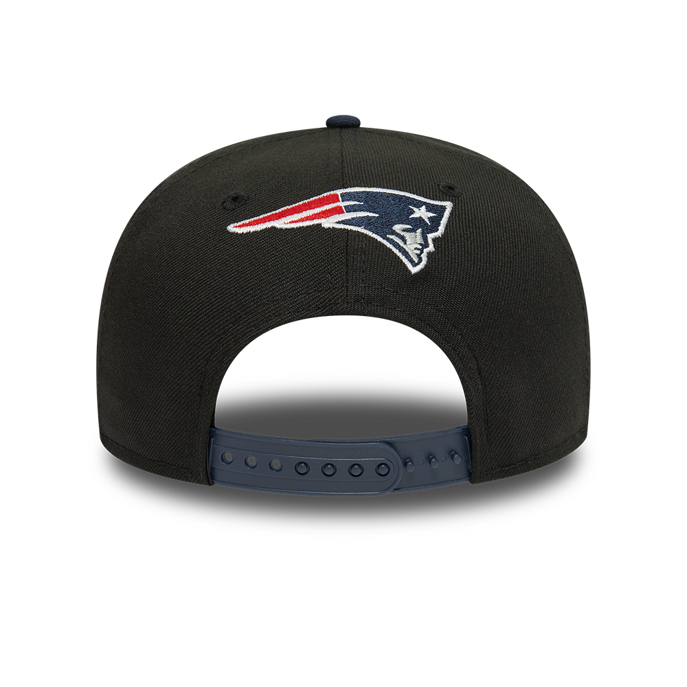 New England Patriots NFL Draft Black 9FIFTY Snapback Cap