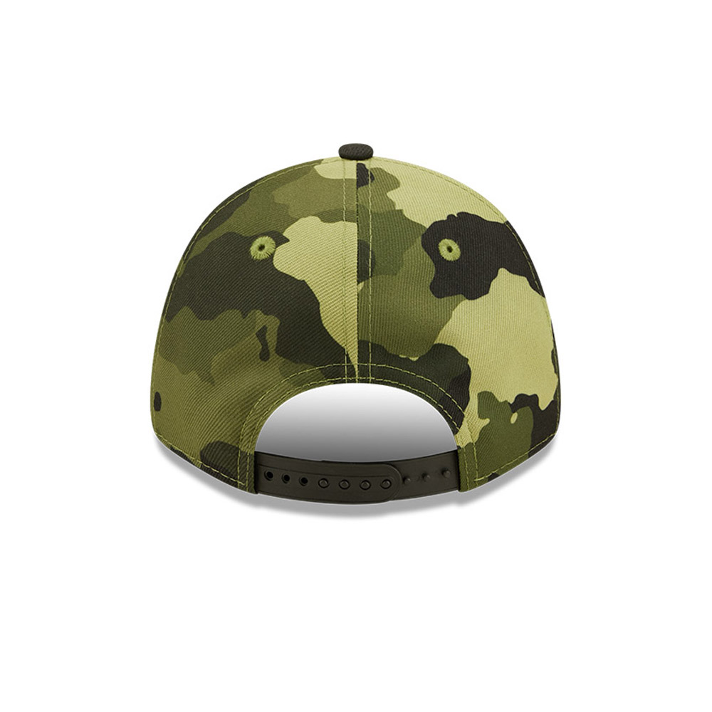Boston Red Sox MLB Armed Forces Camo 9FORTY Adjustable Cap