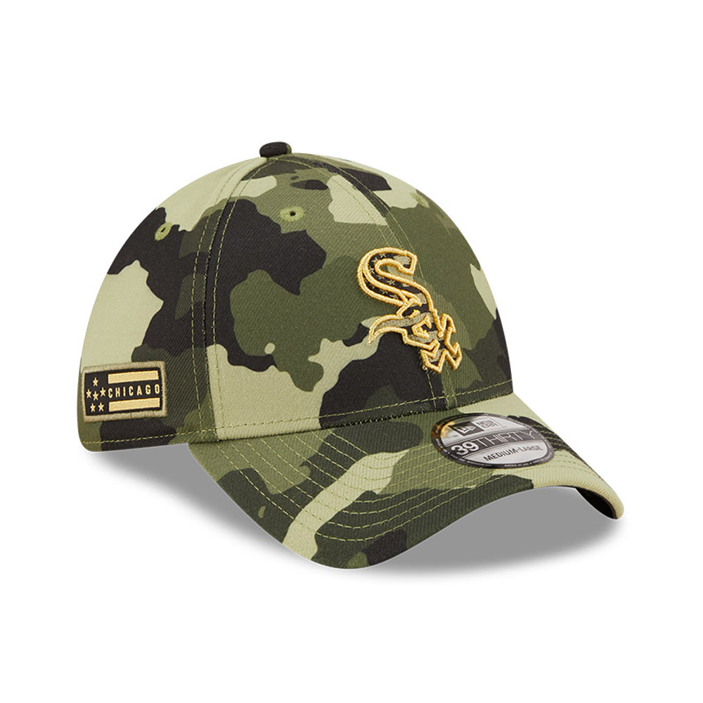 Cappellino 39THIRTY Stretch Fit Chicago White Sox MLB Forze Armate Camo