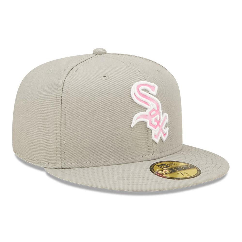 Chicago White Sox MLB Mothers Day Grey 59FIFTY Fitted Cap