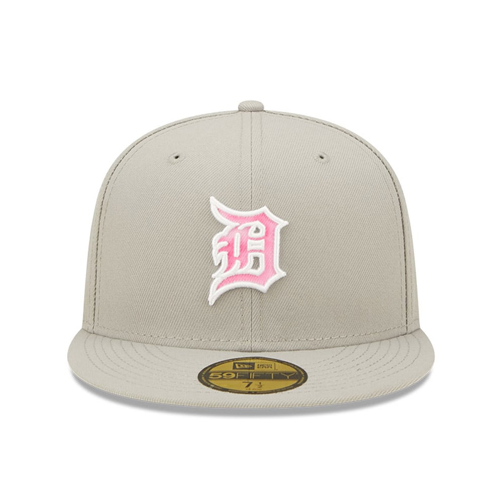 Detroit Tigers MLB Mothers Day Grey 59FIFTY Fitted Cap