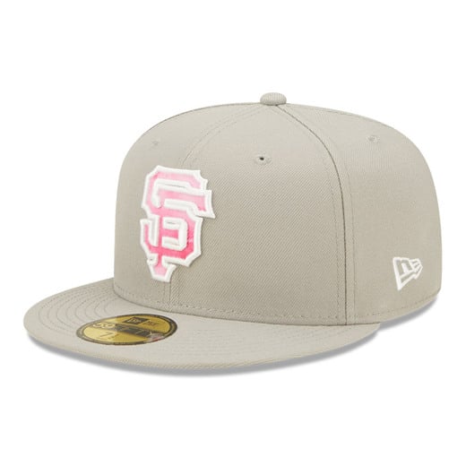 Offizielle New Era San Francisco Giants MLB Mothers Day Grey 59FIFTY Fitted Cap