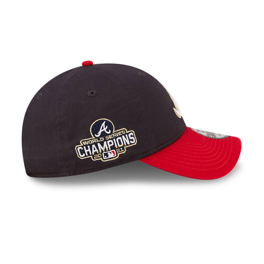 Atlanta Braves MLB Gold Navy 9TWENTY Cap