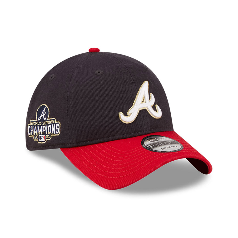 Atlanta Braves MLB Gold Navy 9TWENTY Cap