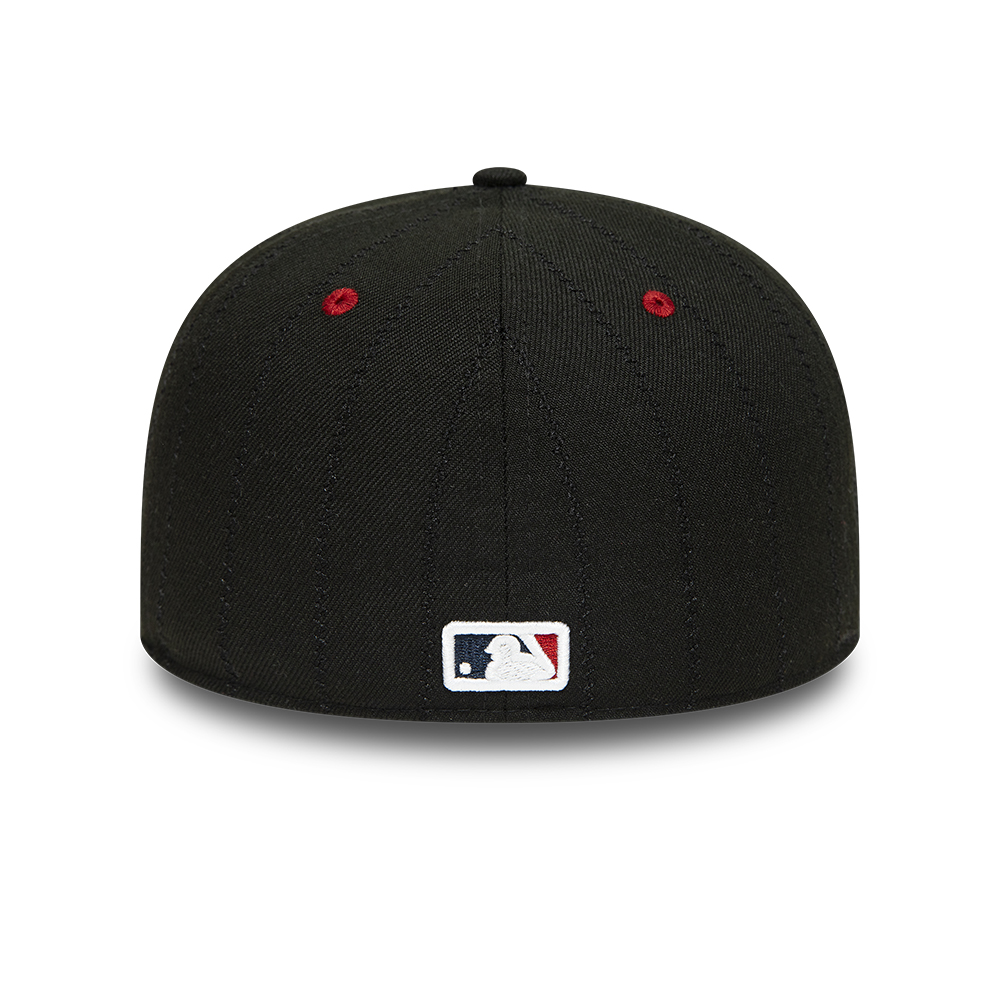 Cappellino 59FIFTY Low Profile Chicago White Sox Heritage Patch Nero