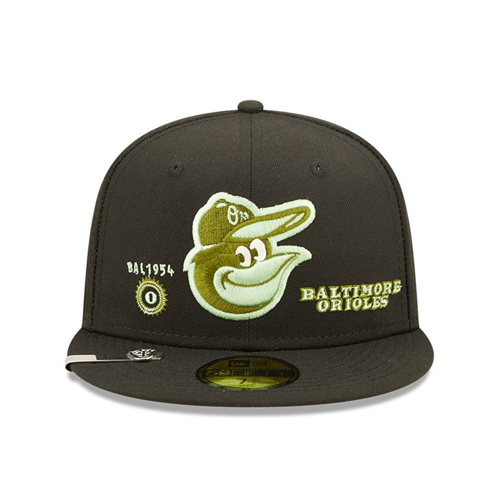 Baltimore Orioles MLB Money Black 59FIFTY Fitted Cap
