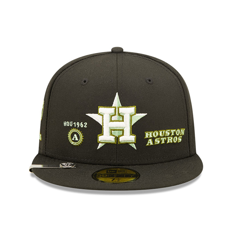 Houston Astros MLB Money Black 59FIFTY Fitted Cap