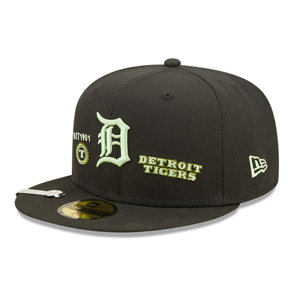 Detroit Tigers MLB Money Black 59FIFTY Fitted Cap