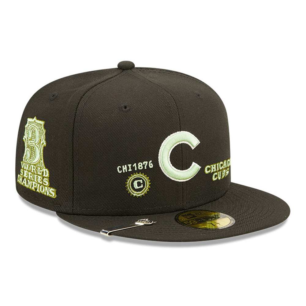 Chicago Cubs MLB Money Black 59FIFTY Fitted Cap