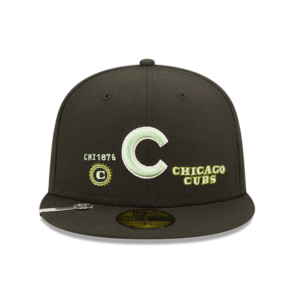 Chicago Cubs MLB Money Black 59FIFTY Fitted Cap