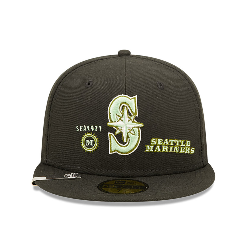Seattle Mariners MLB Money Black 59FIFTY Fitted Cap