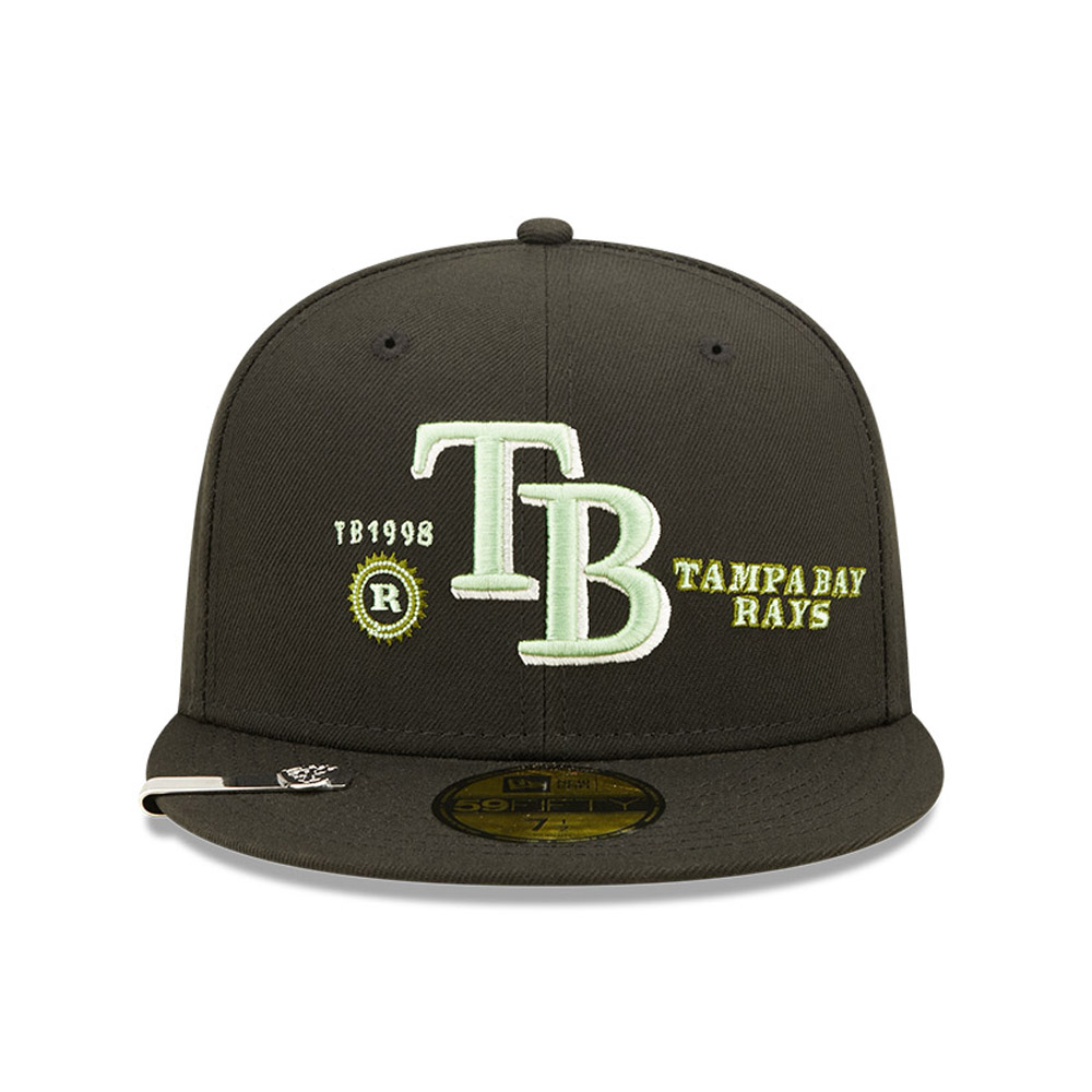 Tampa Bay Rays MLB Money Black 59FIFTY Fitted Cap