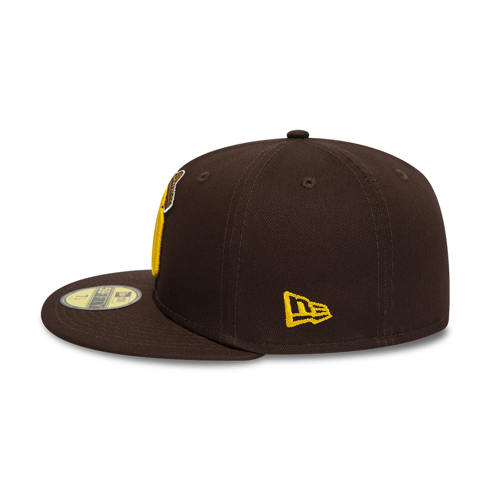 Braune San Diego Padres Burnt Wood 59FIFTY Fitted Cap