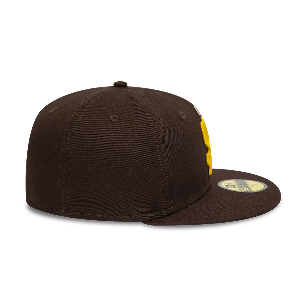 Gorra New Era San Diego Padres MLB Marrón 59FIFTY Fitted