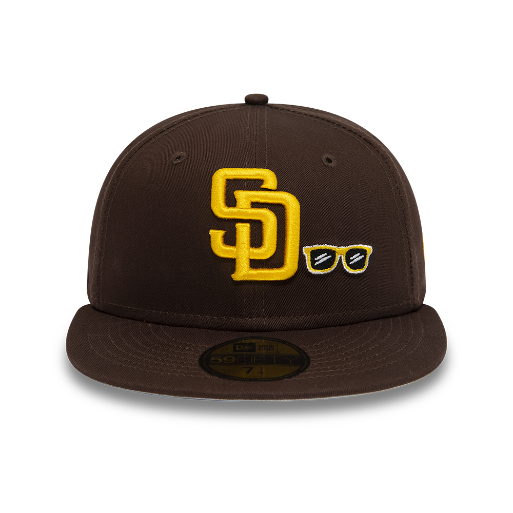 Braune San Diego Padres Burnt Wood 59FIFTY Fitted Cap