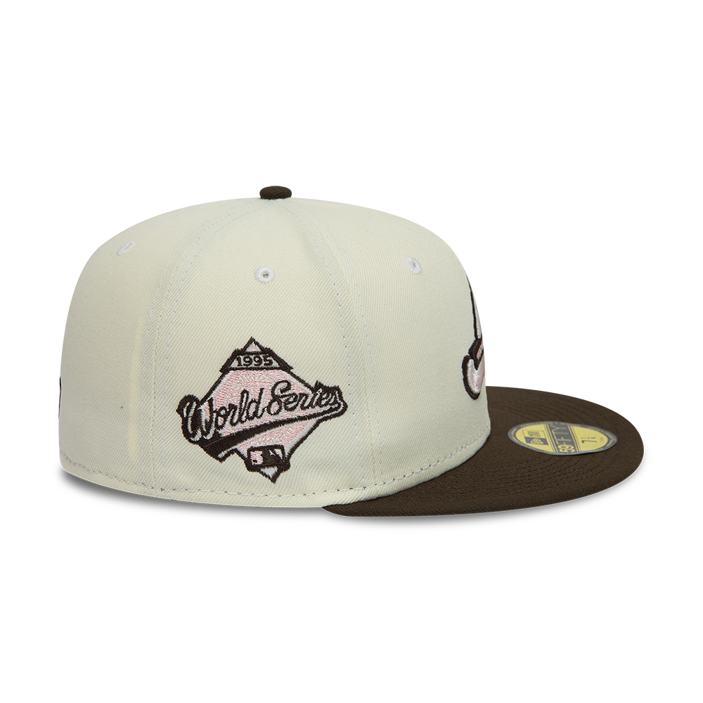 Atlanta Braves White 59FIFTY Fitted Cap