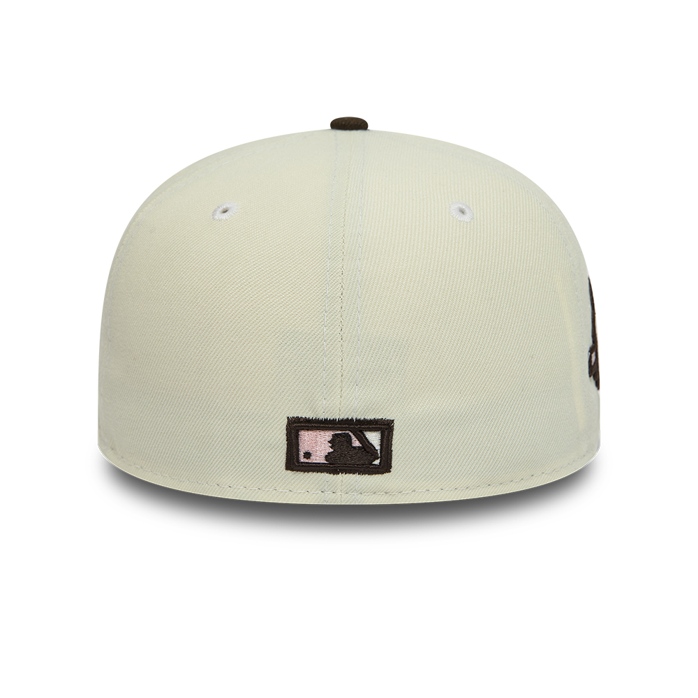 Casquette 59FIFTY Fitted New York Yankees Neapolitan Blanc