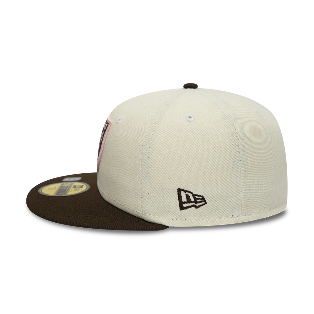 Las Vegas Raiders White 59FIFTY Fitted Cap