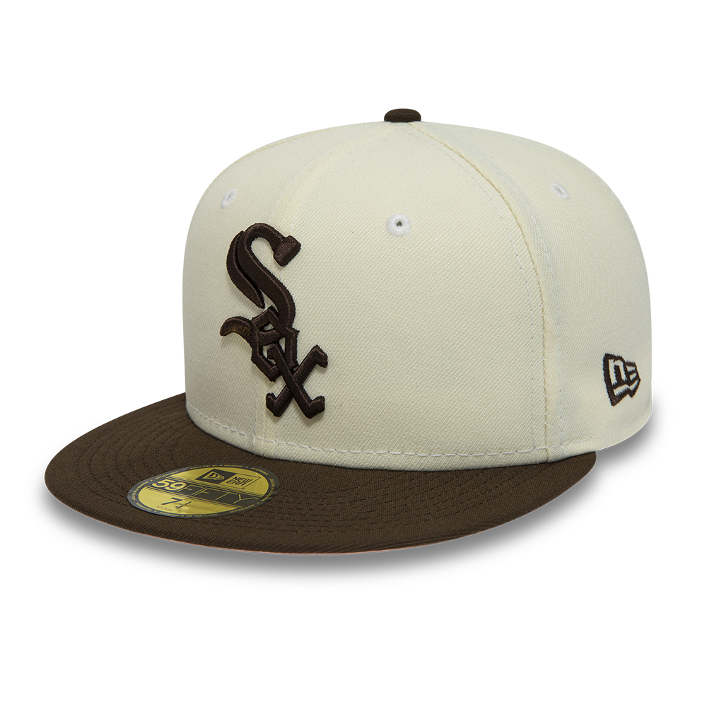 Chicago White Sox White 59FIFTY Fitted Cap