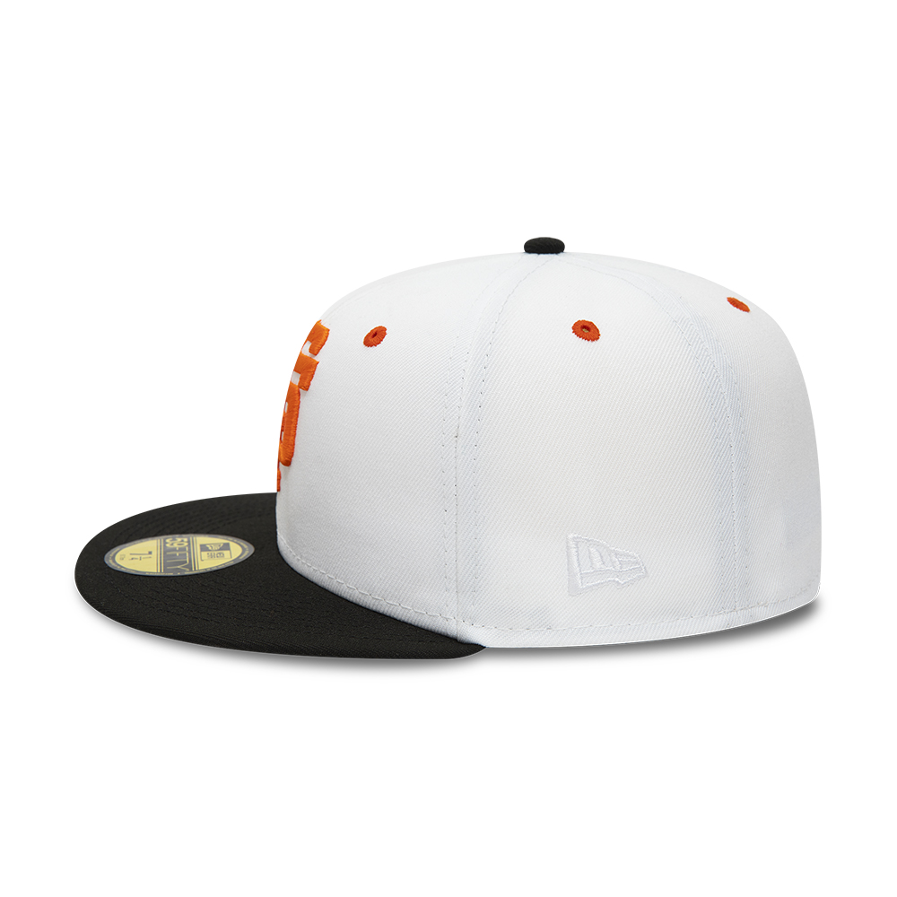 Cappellino 59FIFTY Fitted San Francisco Giants Chrome UV Bianco