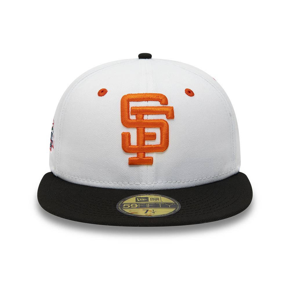 Cappellino 59FIFTY Fitted San Francisco Giants Chrome UV Bianco