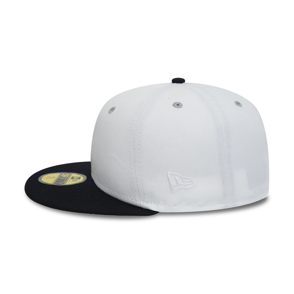 Cappellino 59FIFTY Fitted New York Yankees Cromo UV Bianco