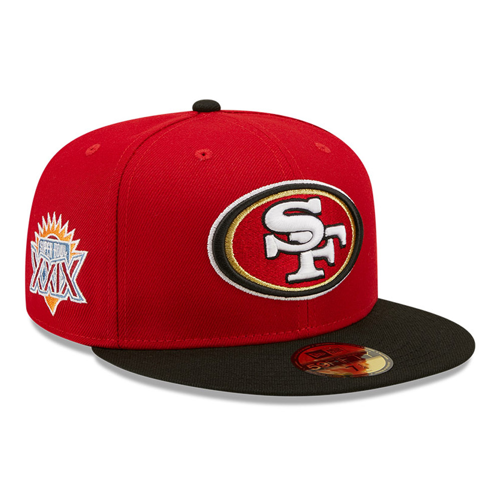 San Francisco 49ers NFL Logo Red 59FIFTY Fitted Cap