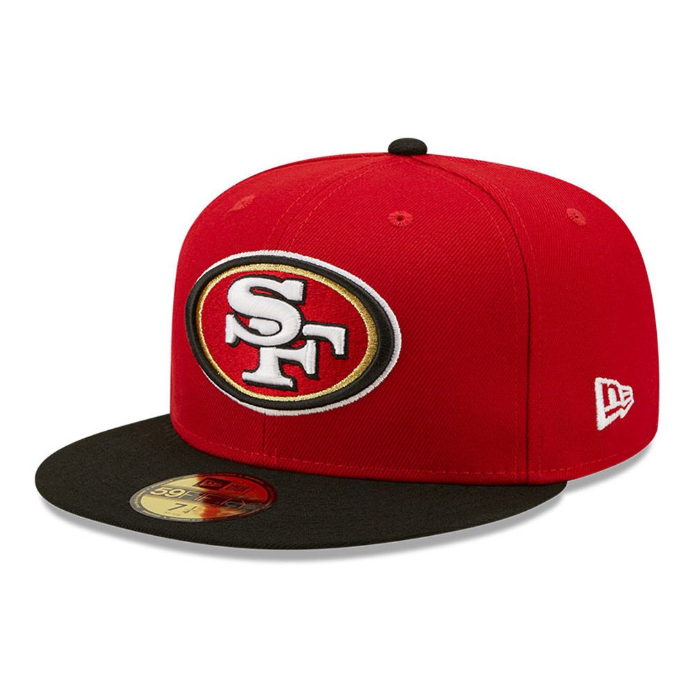 San Francisco 49ers NFL Logo Red 59FIFTY Fitted Cap