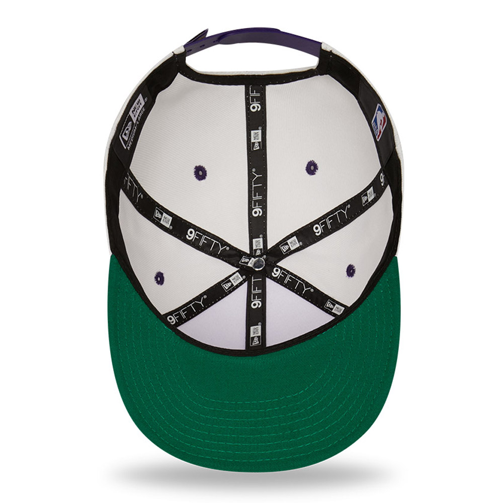 LA Lakers NBA Logo White 9FIFTY Snapback Cap