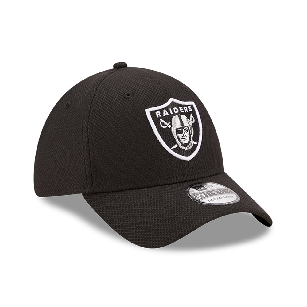Oakland Raiders schwarz New Era 39Thirty Diamond Cap 