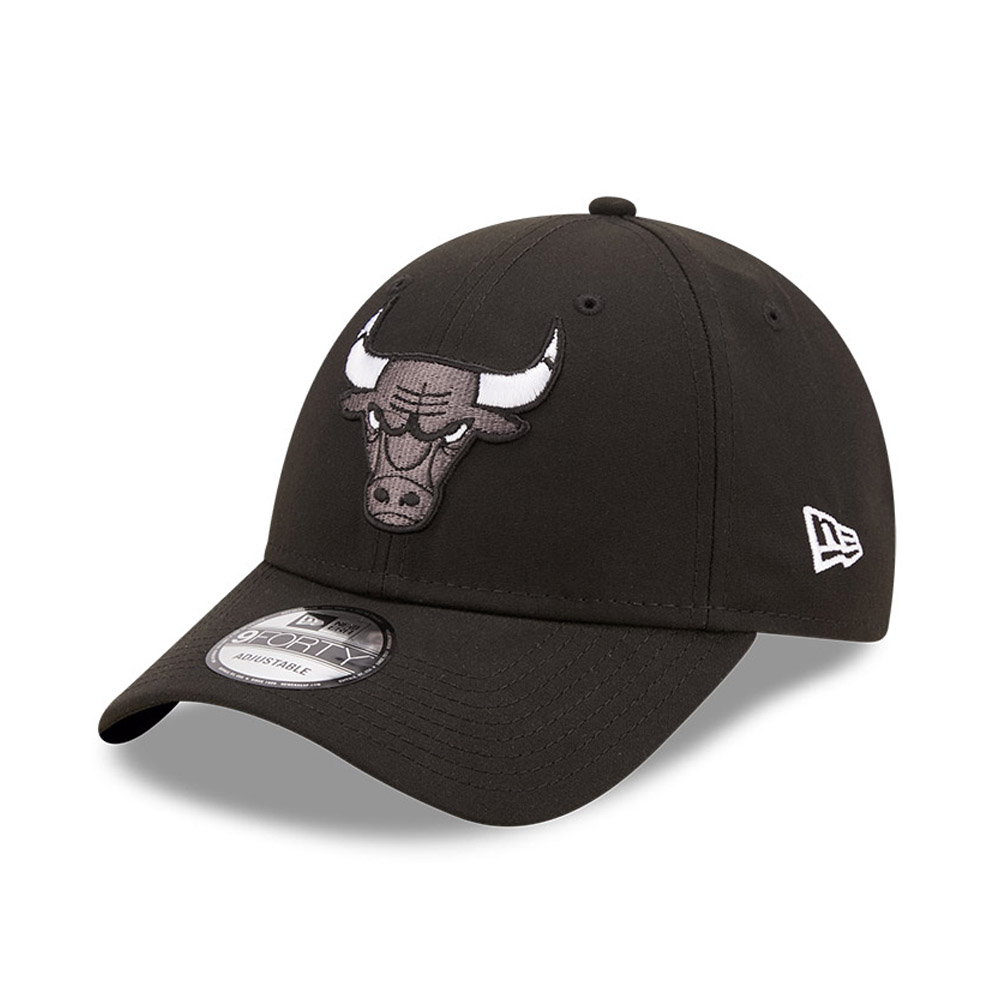 Chicago Bulls Repreve Black 9FORTY Adjustable Cap