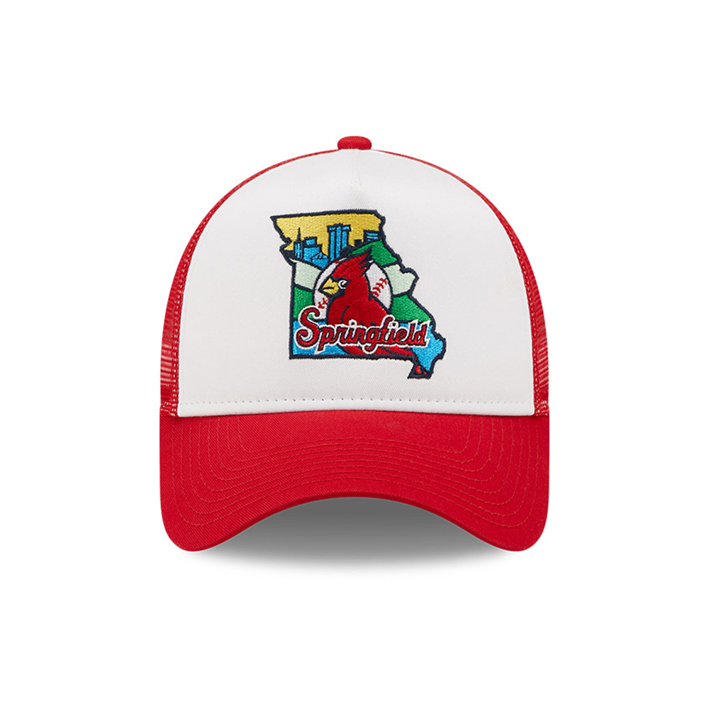 Springfield Cardinals MiLB Red A-Frame Trucker Cap