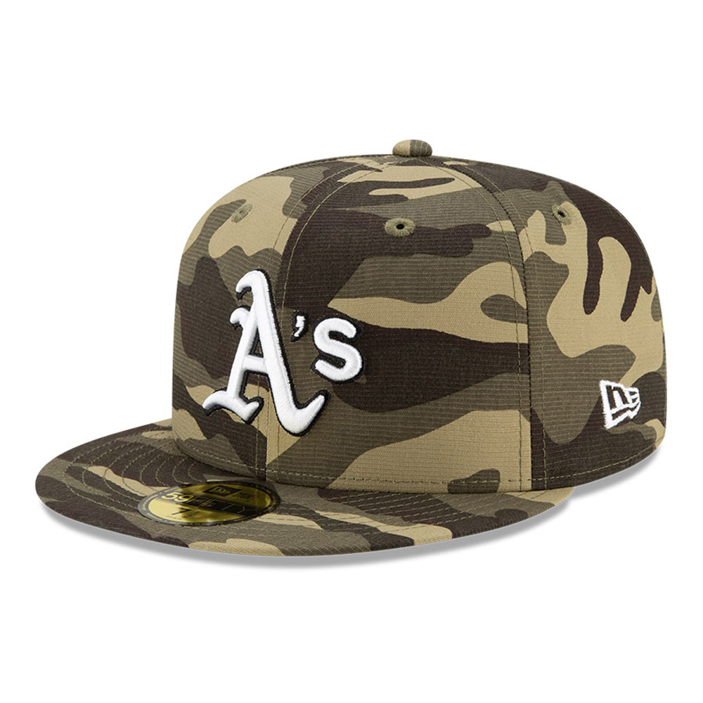 Cappellino 59FIFTY MLB Armed Forces Oakland Athletics