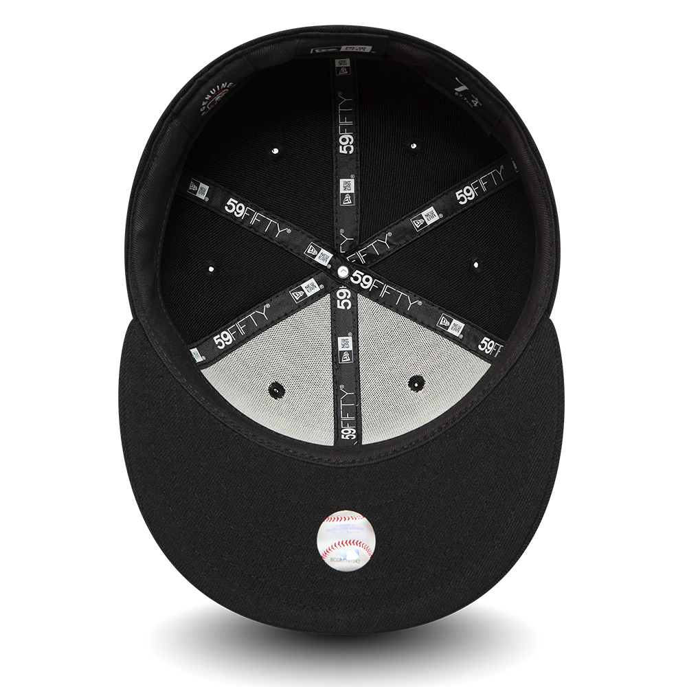 Schwarze Chicago White Sox Repreve 59FIFTY Fitted Cap