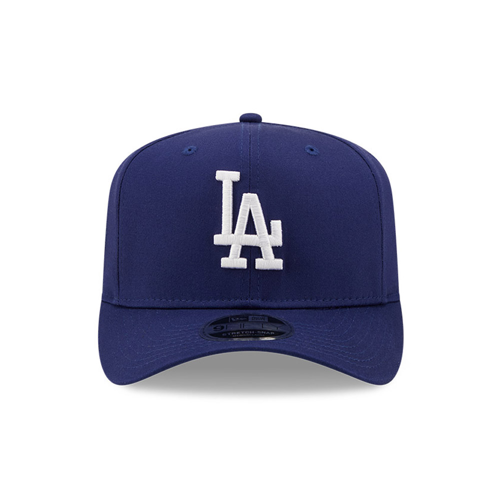 LA Dodgers MLB Team Logo Blue 9FIFTY Stretch Snap Cap
