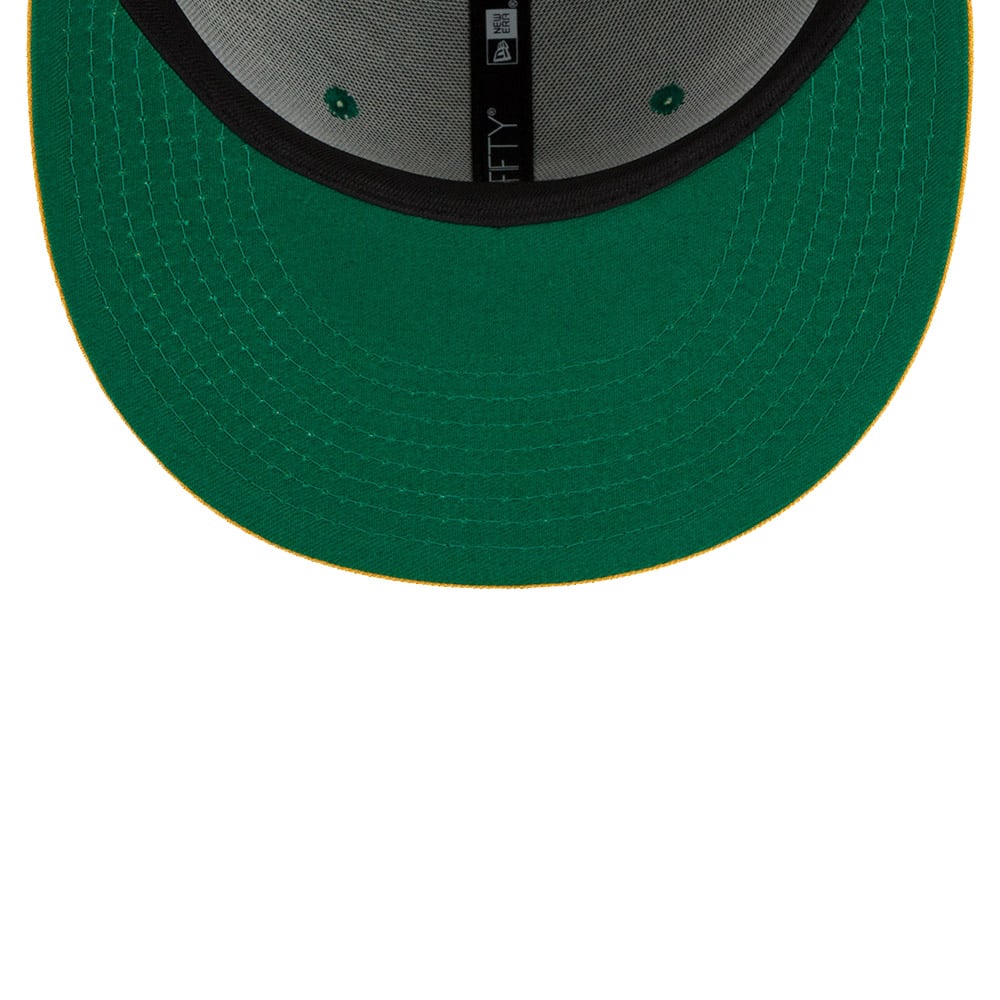 Oakland Athletics MLB Logo History Green 59FIFTY Fitted Cap