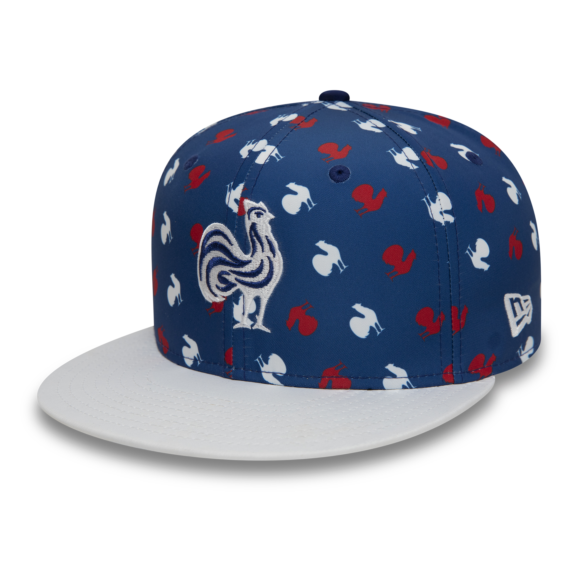 France Rugby Print Blue 9FIFTY Snapback Cap