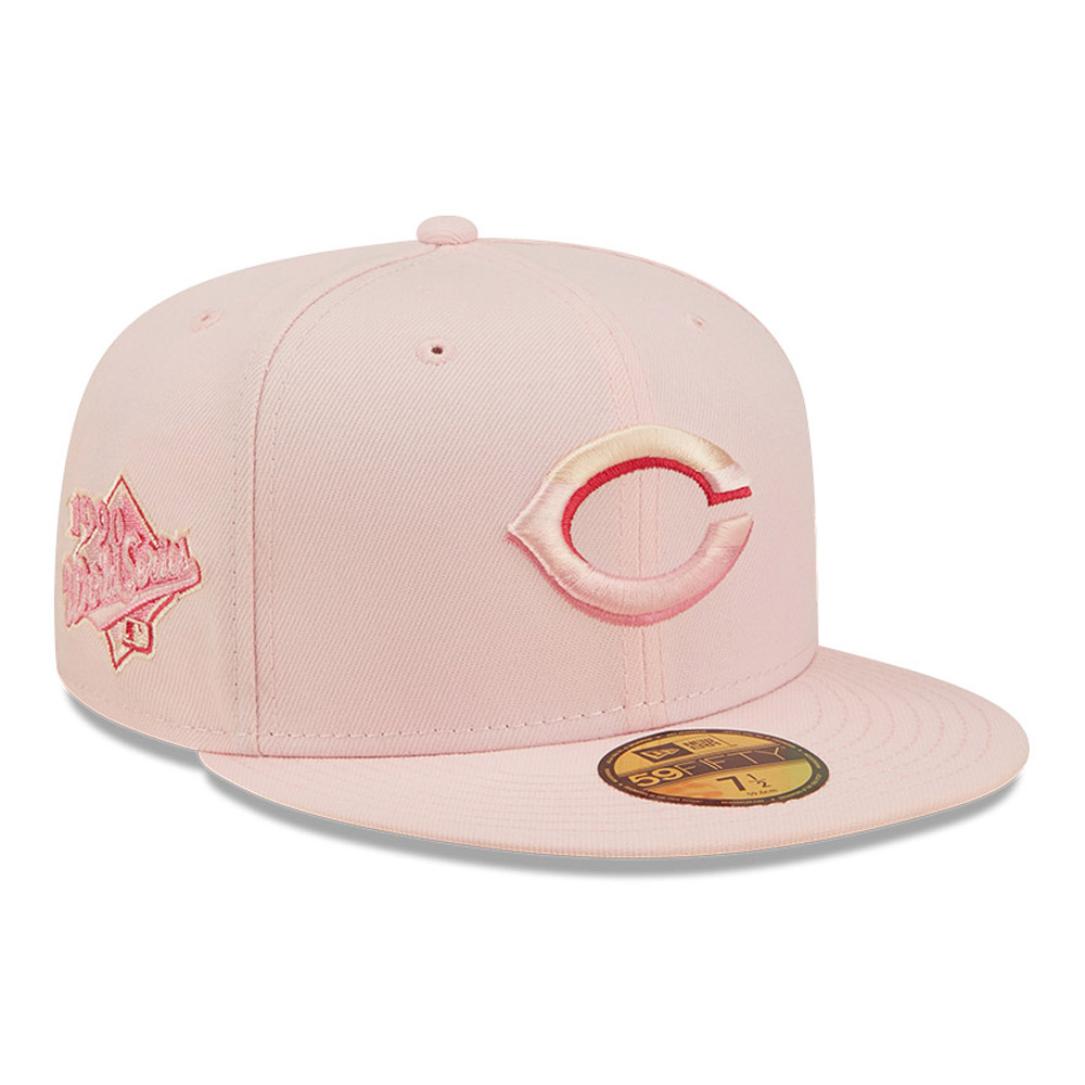 Cappellino 59FIFTY Fitted Cincinnati Reds MLB Cherry Blossom Rosa