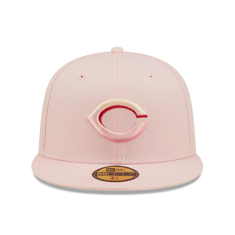 Cappellino 59FIFTY Fitted Cincinnati Reds MLB Cherry Blossom Rosa