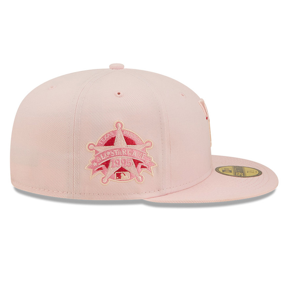 Rosa Texas Rangers MLB Cherry Blossom 59FIFTY Fitted Cap