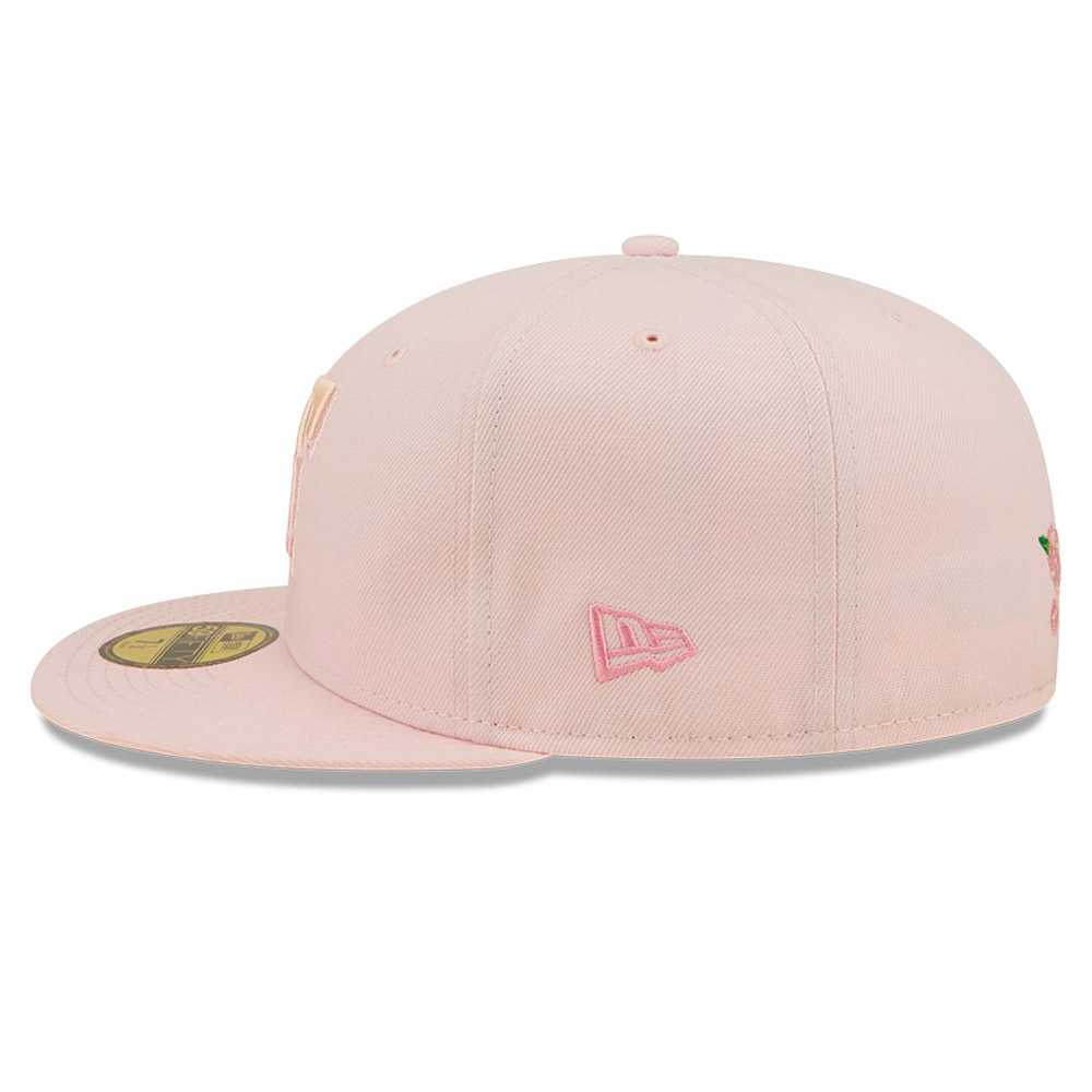 Cappellino 59FIFTY Fitted Texas Rangers MLB Cherry Blossom Rosa