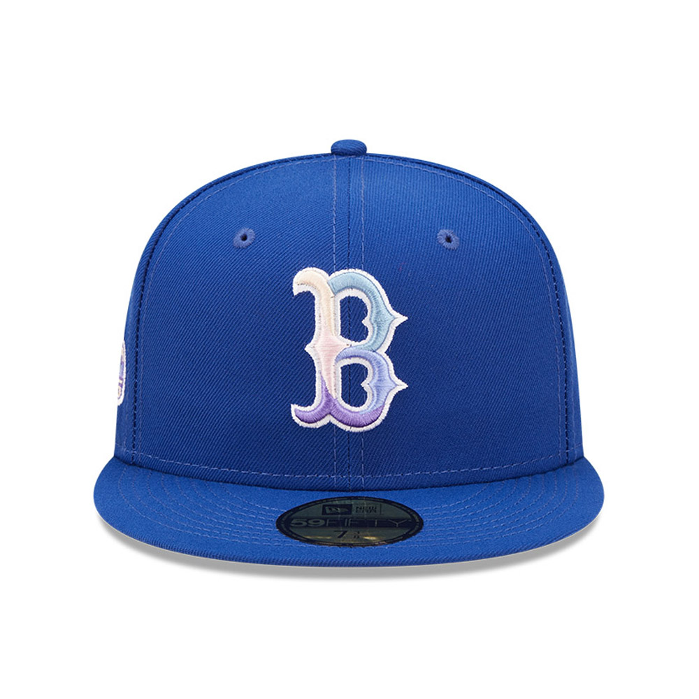 Boston Red Sox MLB Nightbreak Team Blue 59FIFTY Fitted Cap