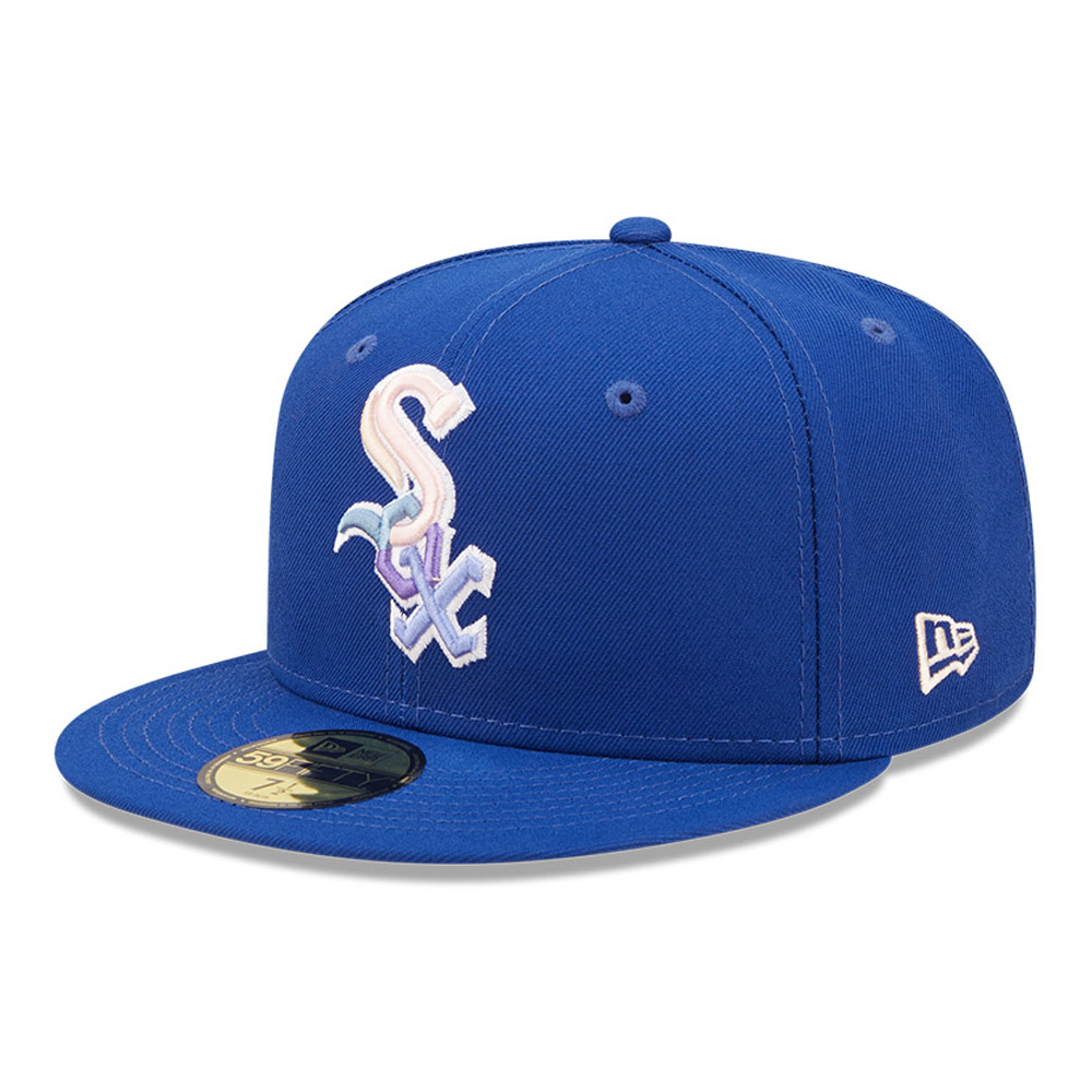 Chicago White Sox MLB Nightbreak Team Blue 59FIFTY Fitted Cap